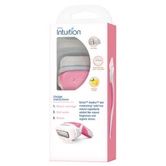 INTUITION Poignee Rasoir ergonomique pour une prise en main sûre et précise.