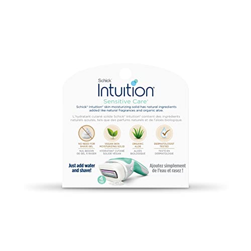 INTUITION rasage en une étape sans gel avec mousse hydratante.