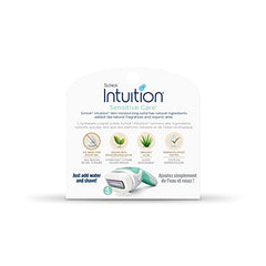 INTUITION rasage en une étape sans gel avec mousse hydratante.