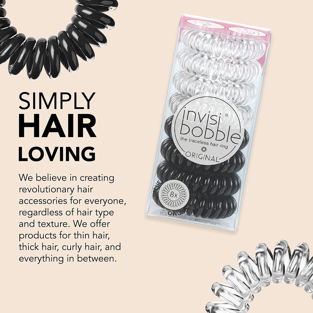 L'invisibobble Original spirale-confort-toute-journee offre un soutien léger et durable.