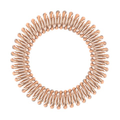Couleur Bronze d'invisibobble Original Traceless Spiral, polyvalente et éclat naturelle.