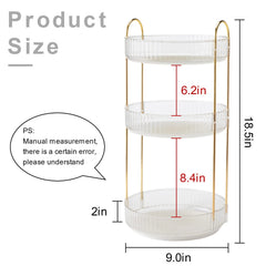 INVSSENE support métallique doré et plateau transparent pour style et solidité.