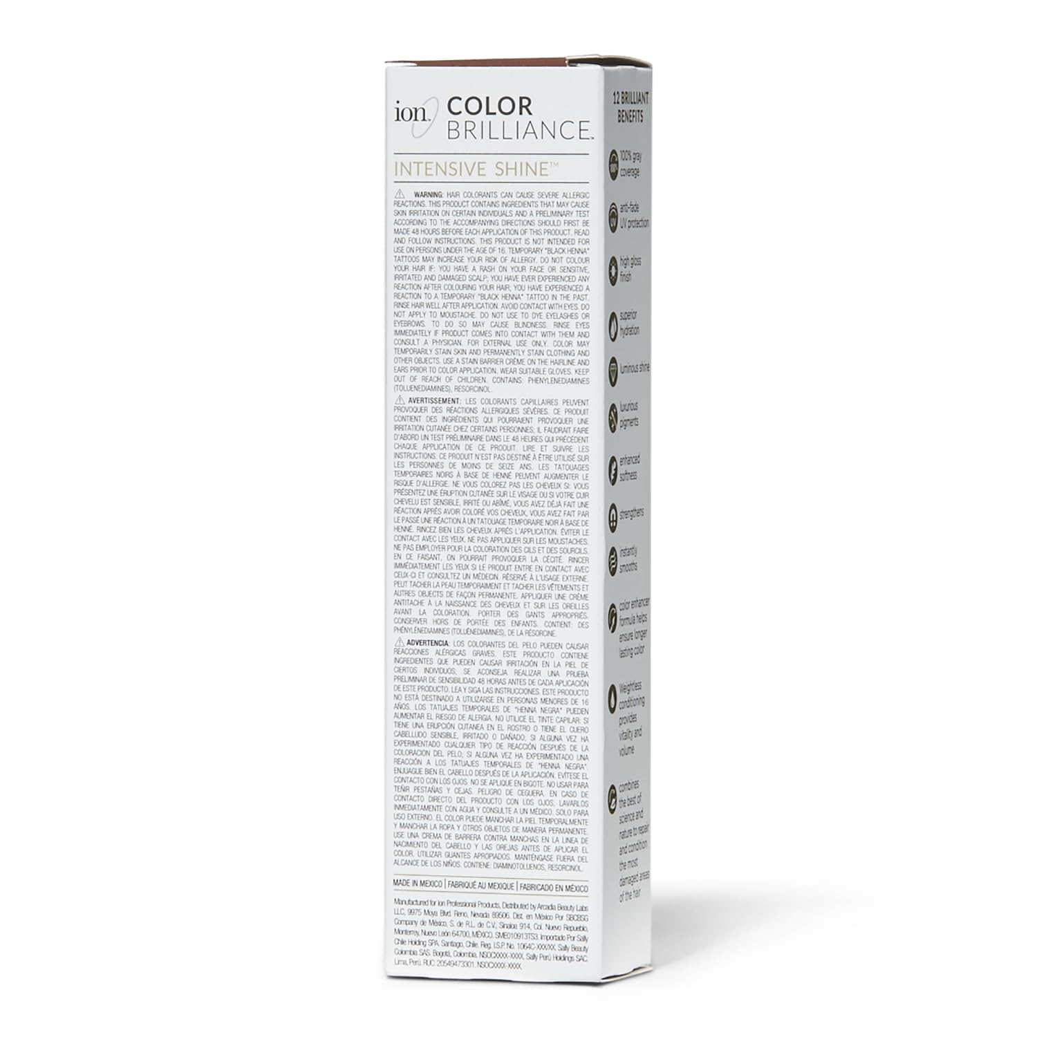 Ion 1NN – texture crème couleur montrant couverture et douceur.