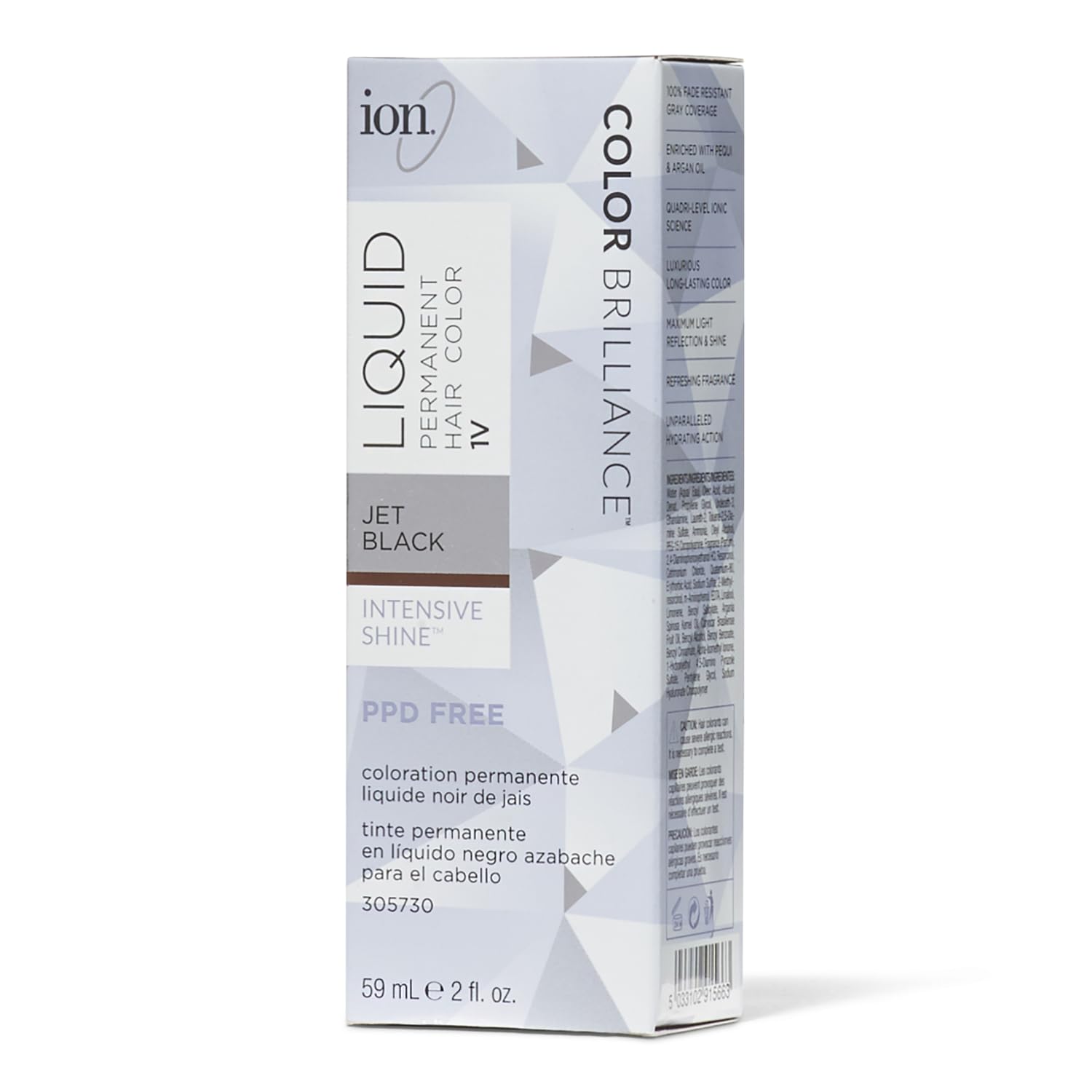 Ion 1V Noir – bouteille permanente, couleur durable et riche