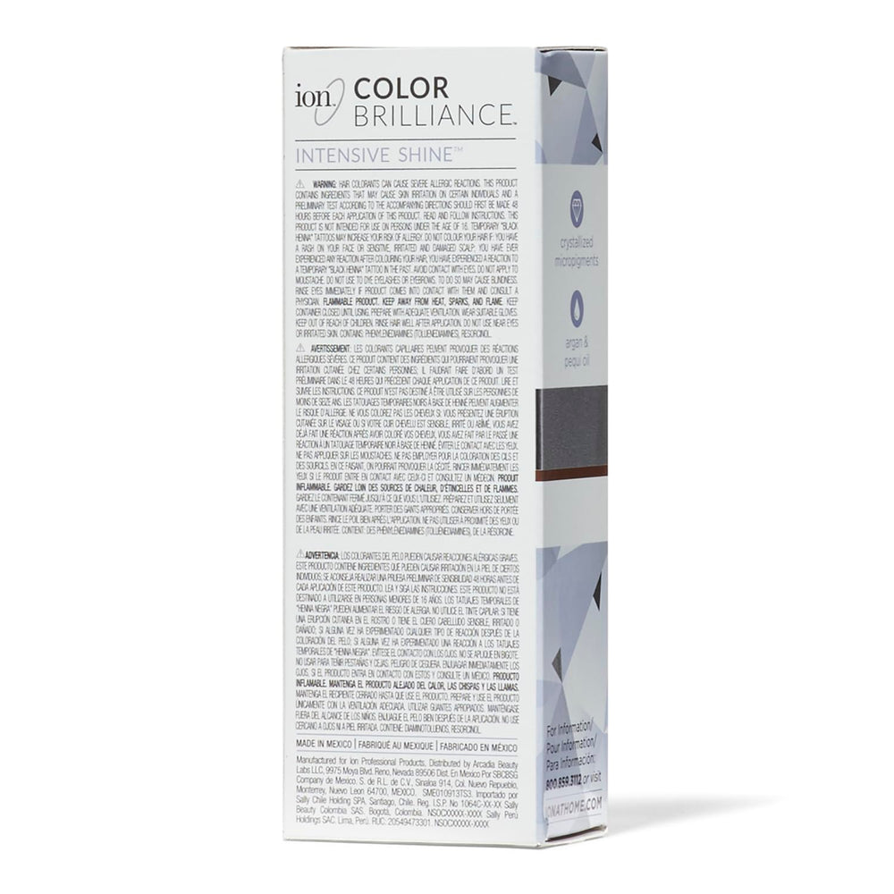 Ion 1V Noir – échantillon mèche, couverture des gris