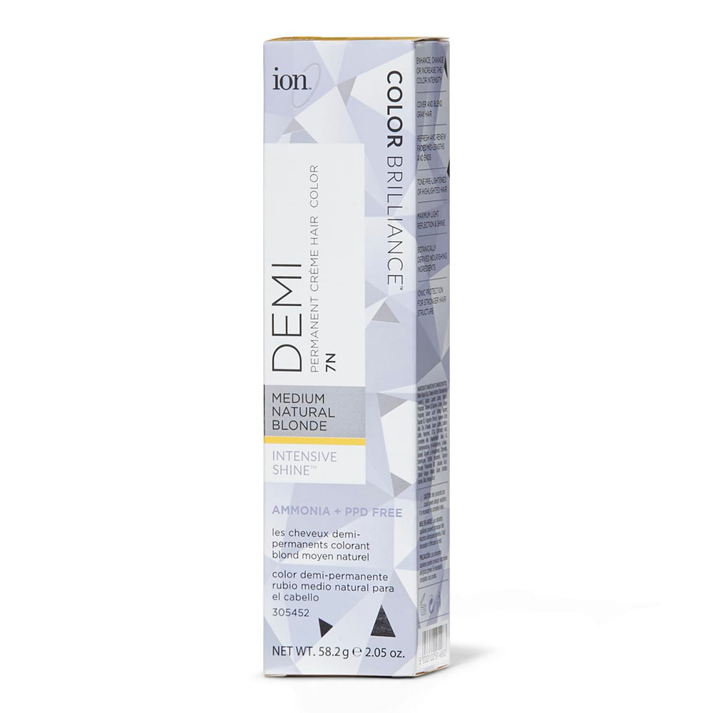Ion Intensive Shine 7N : bouteille crème couleur durable sans ammoniac