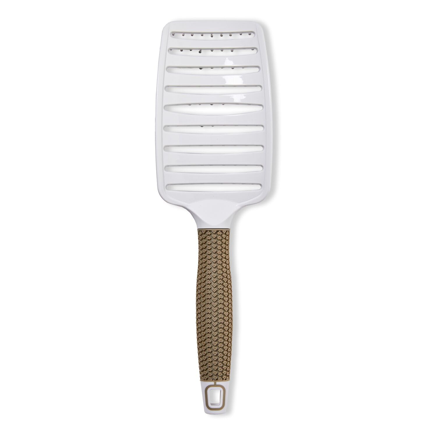 Brosse Ion Blowout design ergonomique pour une prise en main confortable.