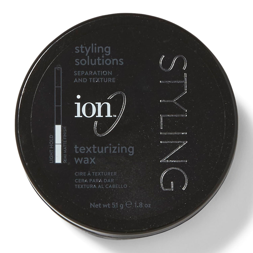 Ion cire texturante – définition nette pour cheveux courts et tenue flexible.
