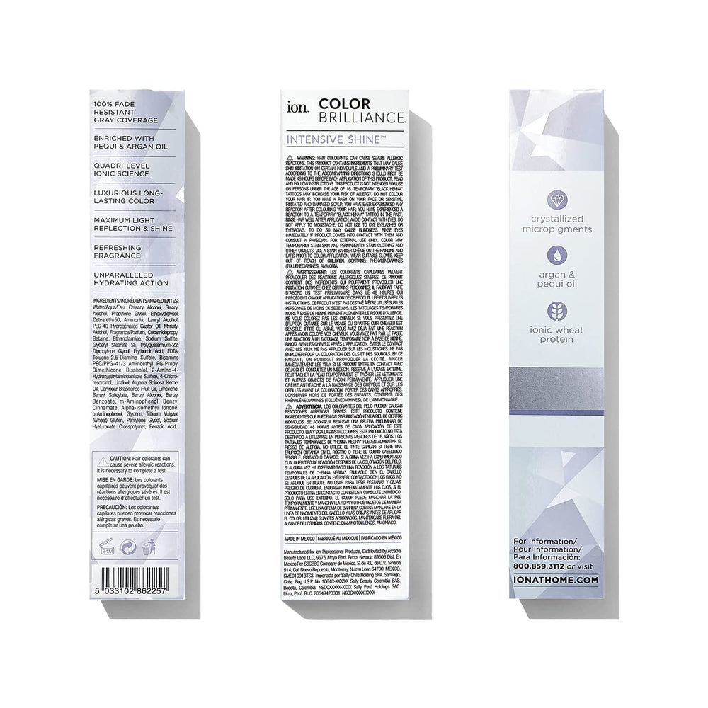 Gants de protection Ion Coloration Permanente Crème 7SPHM pour une coloration propre.