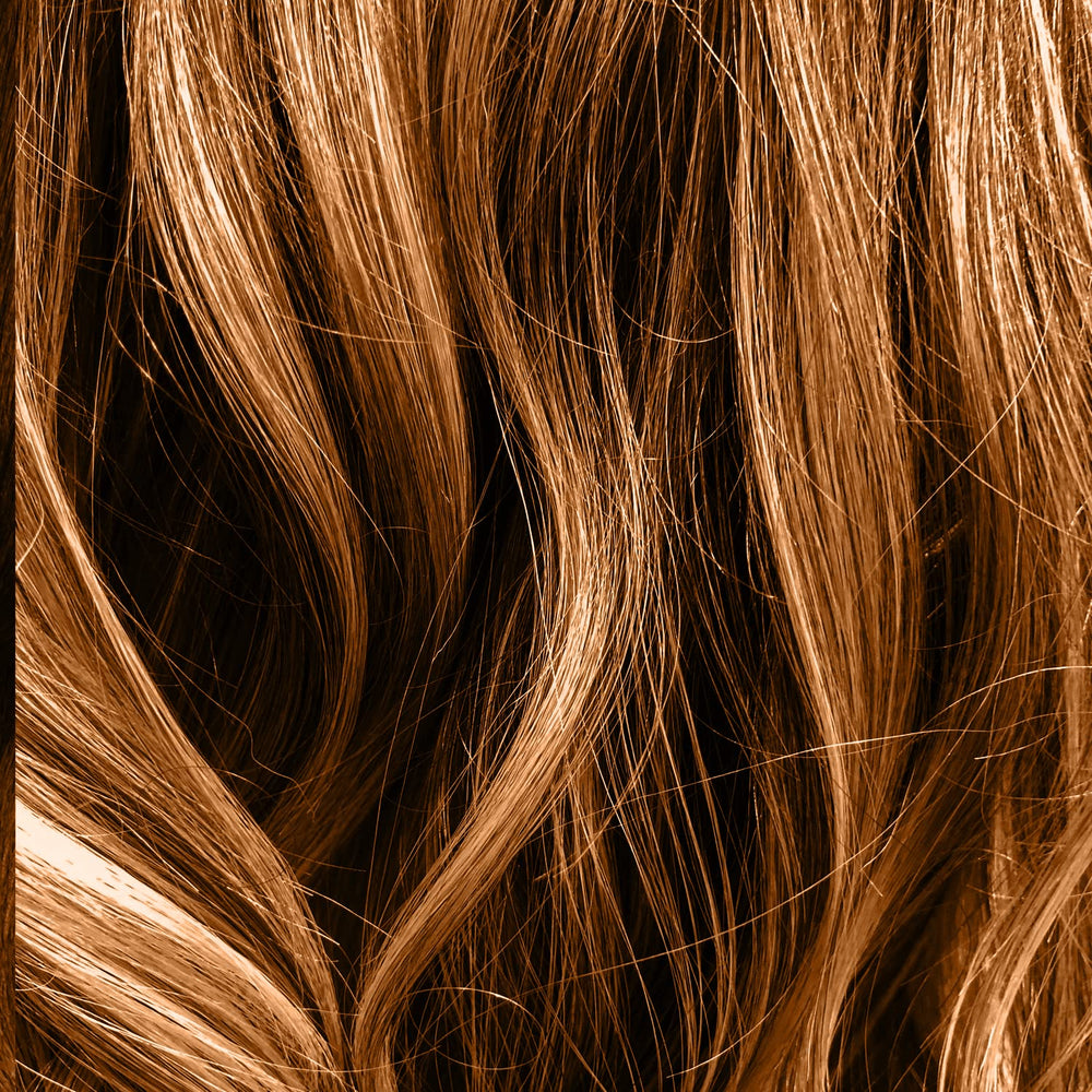 Ion Coloration Permanente Cuivre Blond coiffure studio illustrant le résultat professionnel