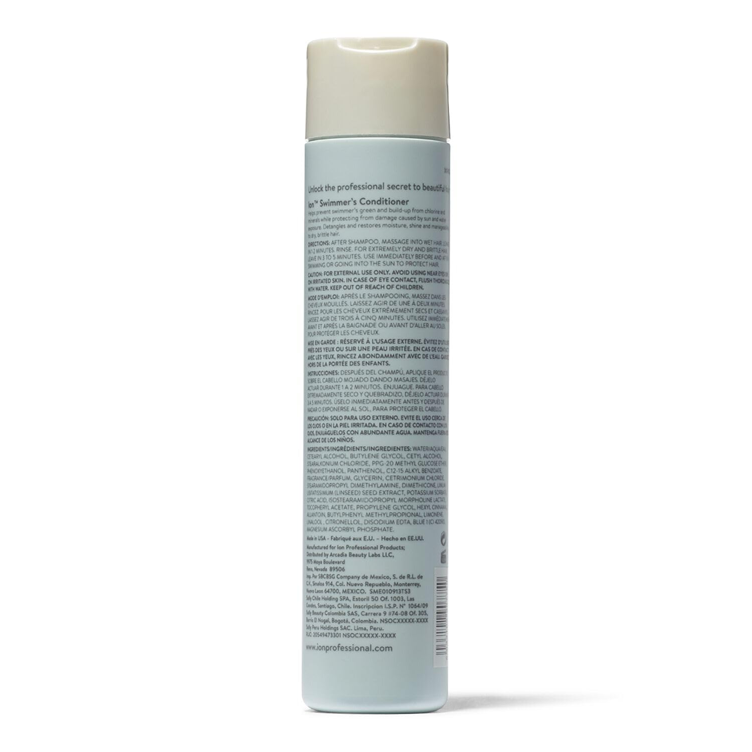 Ion conditionneur eau dure – texture onctueuse, hydratation et éclat