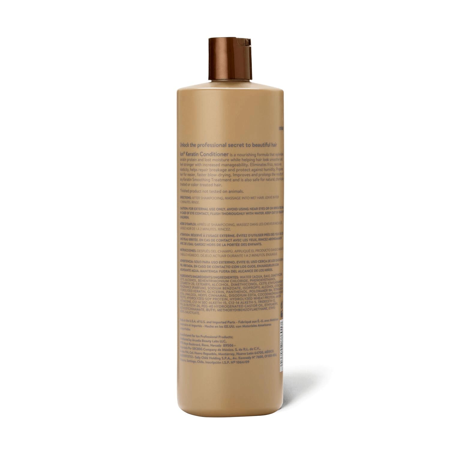 Ion Keratine Lissant – texture crèmeuse prête à l'emploi