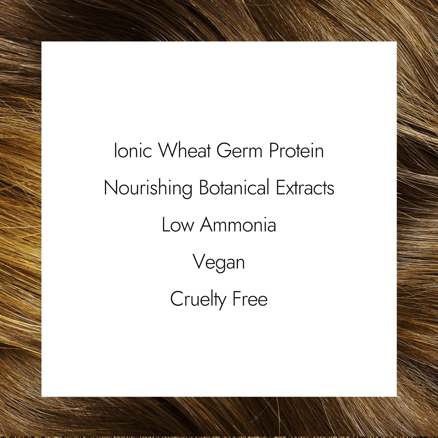 Ion Creme Permanent 4NN – Protéines de germes de blé nourrissent les cheveux pendant la coloration.