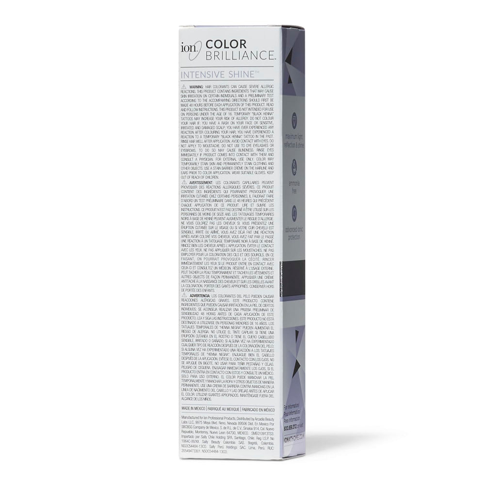 Ion echantillons couleur 00 Clear démontrent les nuances disponibles pour choisir facilement.