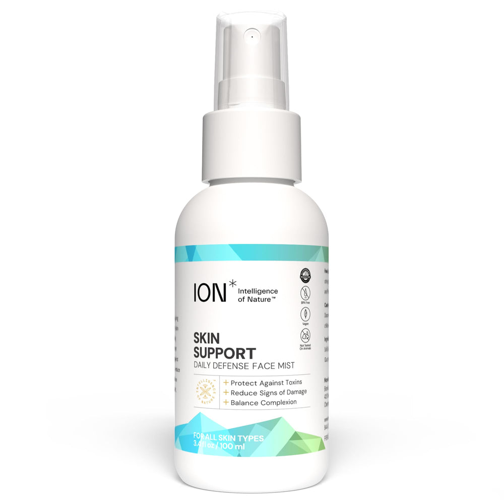 ION* brume visage hydratante pour une peau protégée et apaisée.