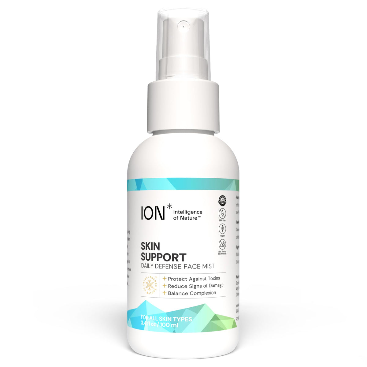 ION* brume visage hydratante pour une peau protégée et apaisée.