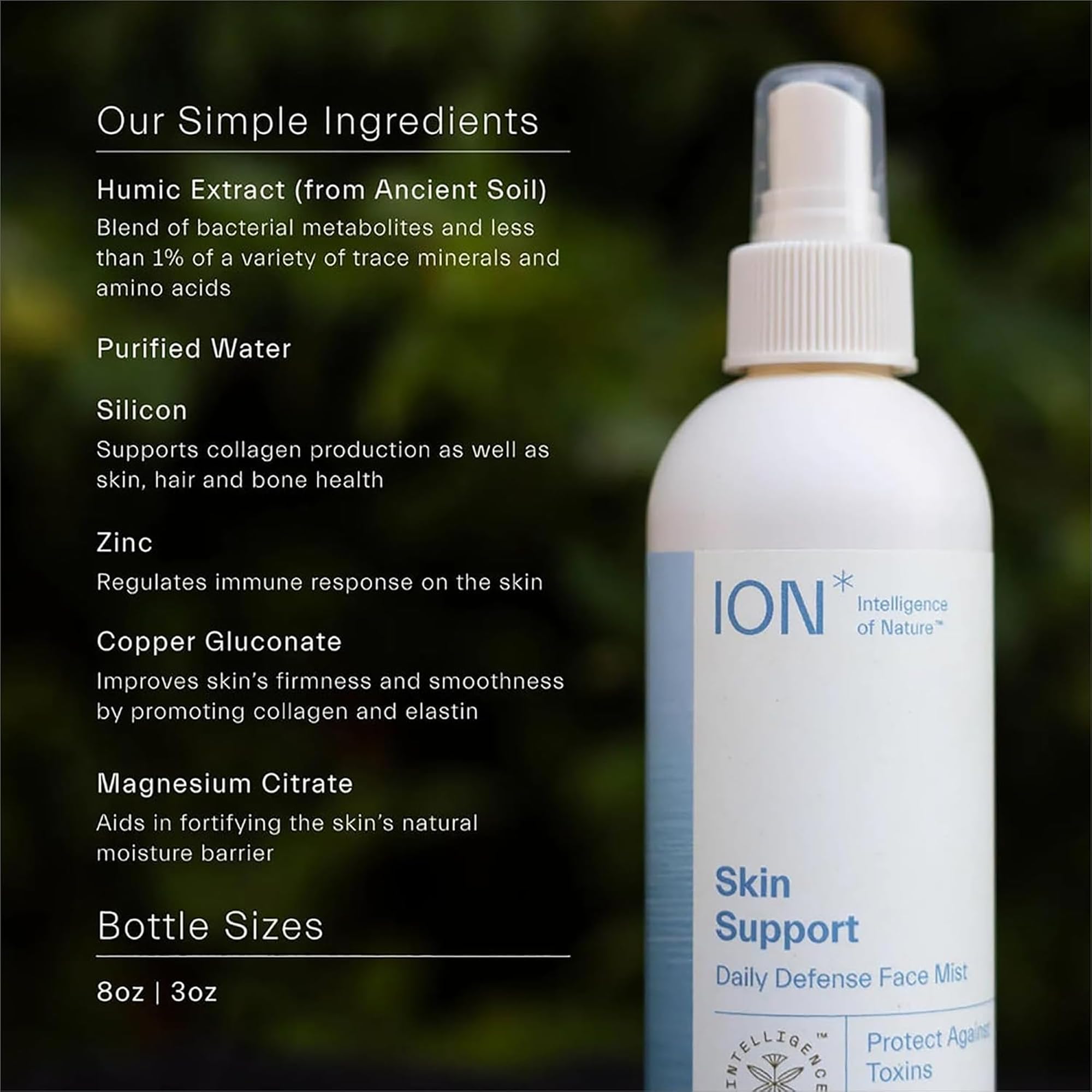 ION* Intelligence of Nature apaise rougeurs et sécheresse pour une peau équilibrée.