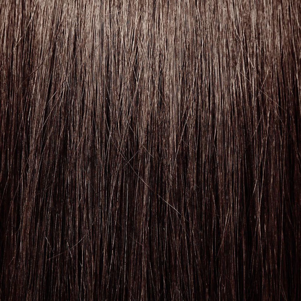 Ion Intensive Shine 4N: aperçu cheveux avant et après, avec reflets lumineux.