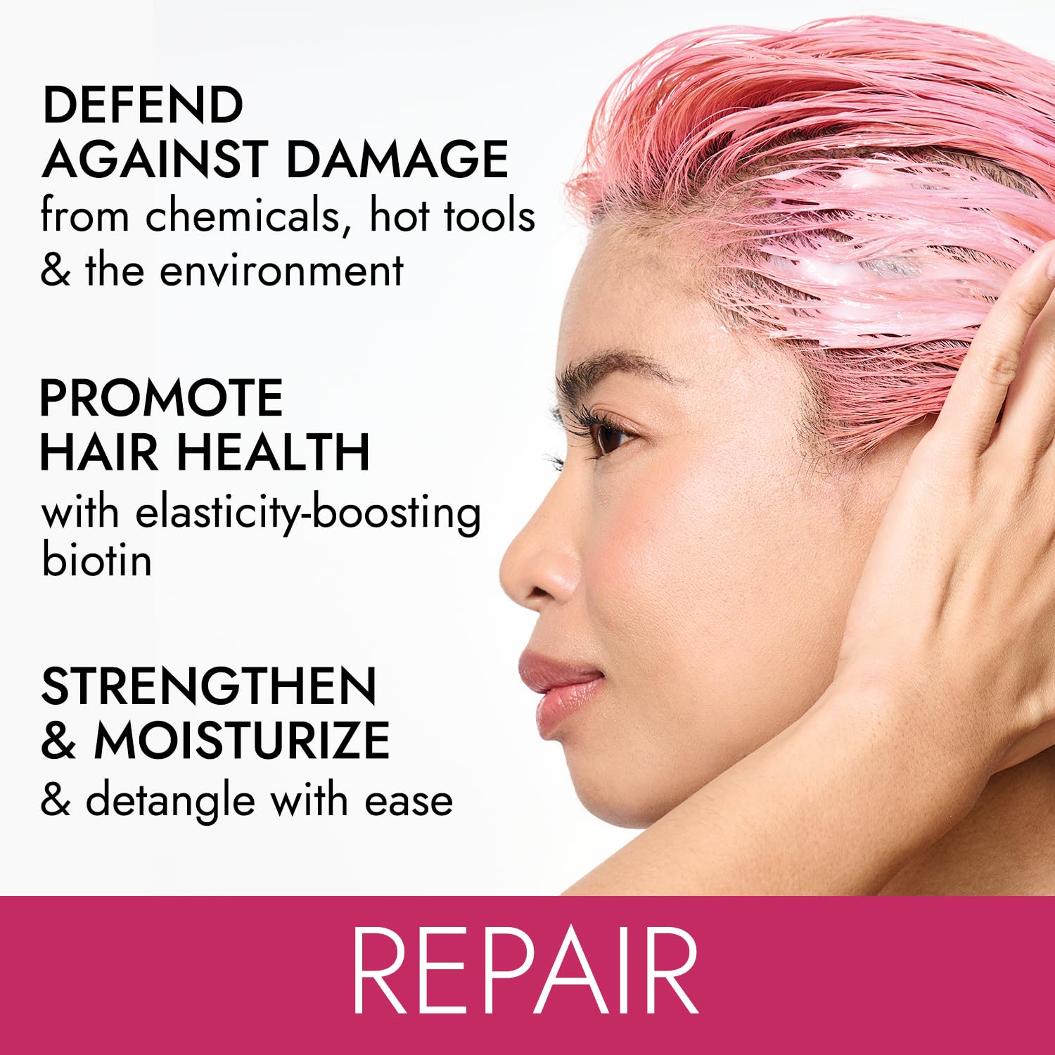 Ion Repair Crème BB Soin Sans Rinçage protège la couleur des cheveux colorés