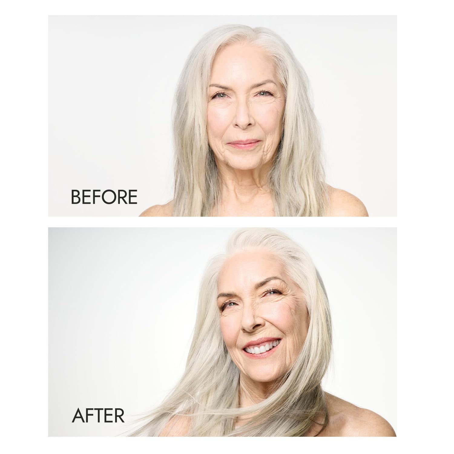 Ion Silk Drops – brillance visible après coiffage