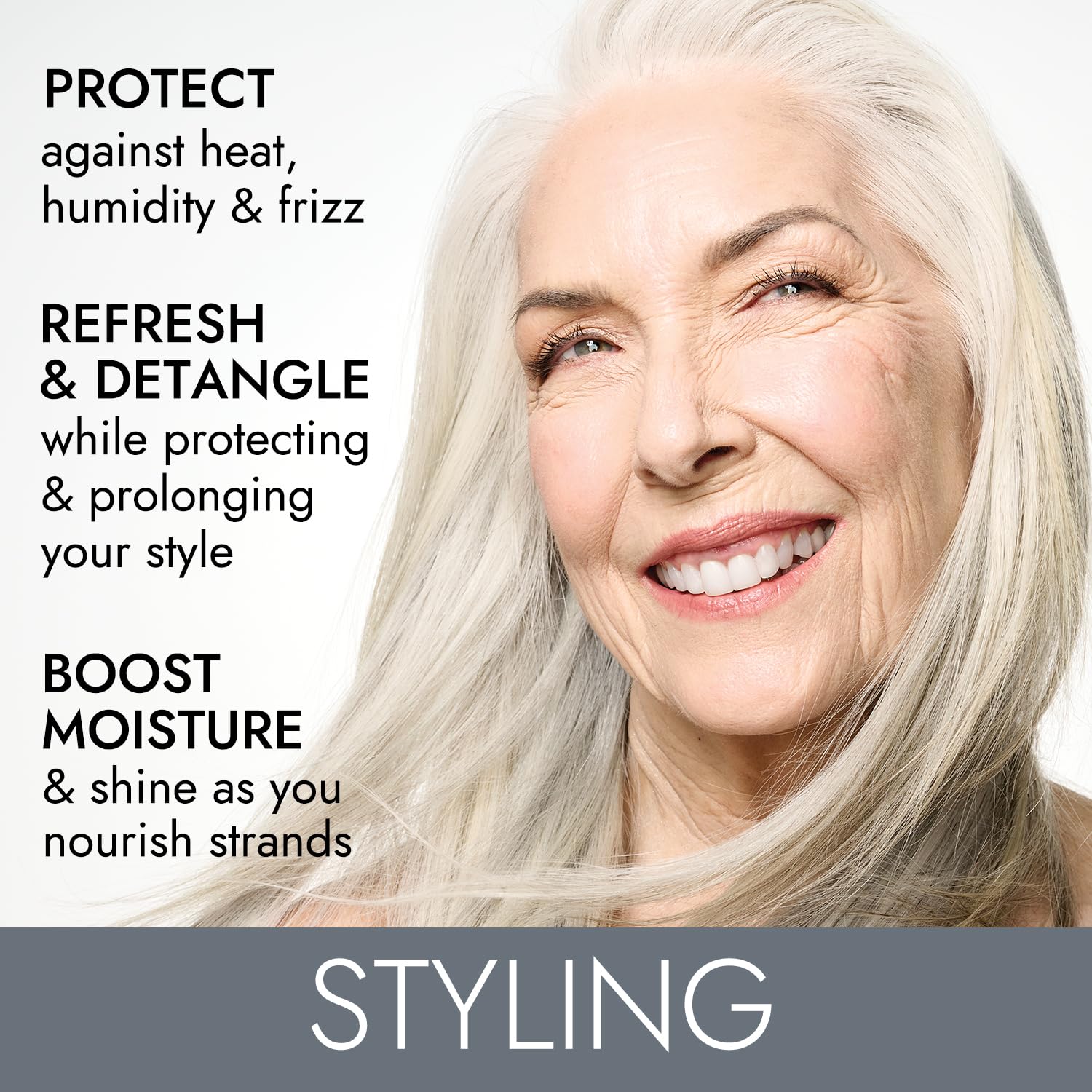 Ion Silk Drops – effet anti-frisottis pour cheveux lisses