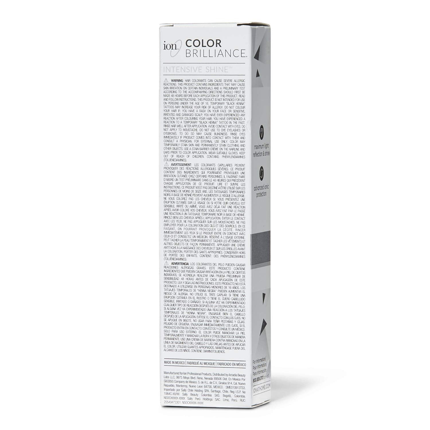 Ion Snow Cap Crème Toner: texture crème onctueuse assure une couverture homogène des mèches.