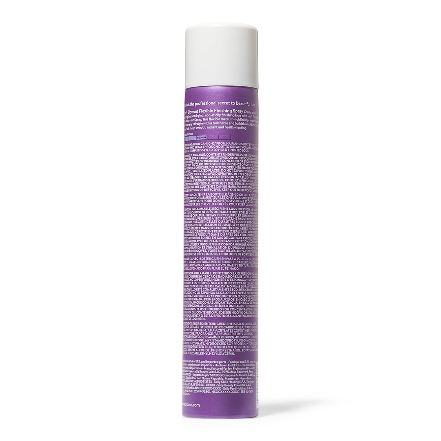 Ion Fixatif Flexible : pulvérisation pour volume et texture sans alourdir.