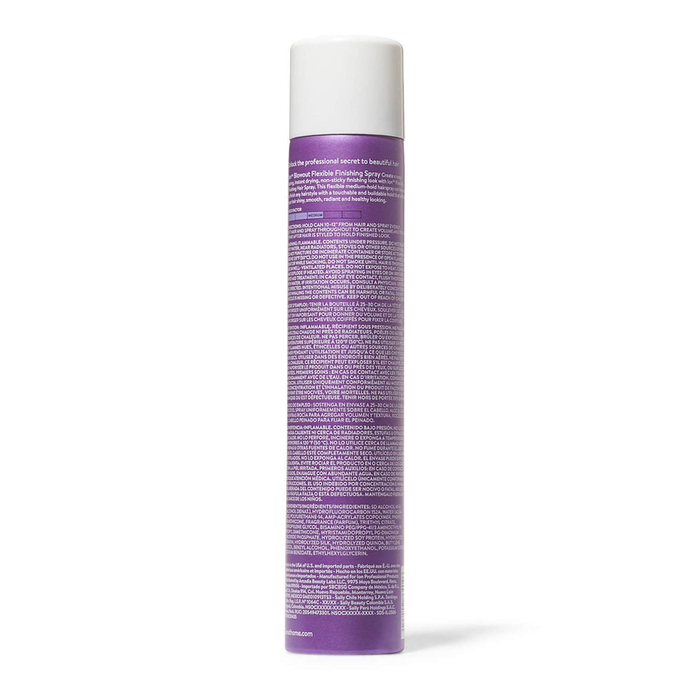 Ion Fixatif Flexible : fini brillant durable pour un aspect soigné après coiffage.