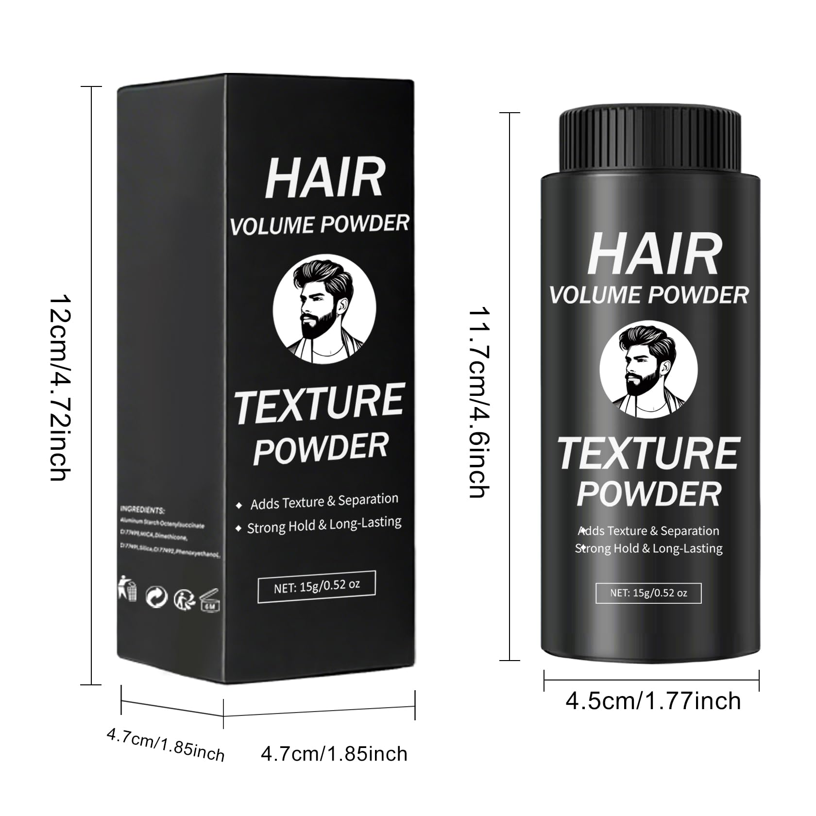 IONSGAKO Poudre tenue longue durée – contrôle durable toute la journée.