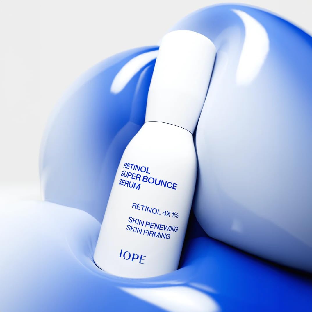 IOPE Retinol Super Bounce : texture légère qui pénètre rapidement et sans lourdeur.