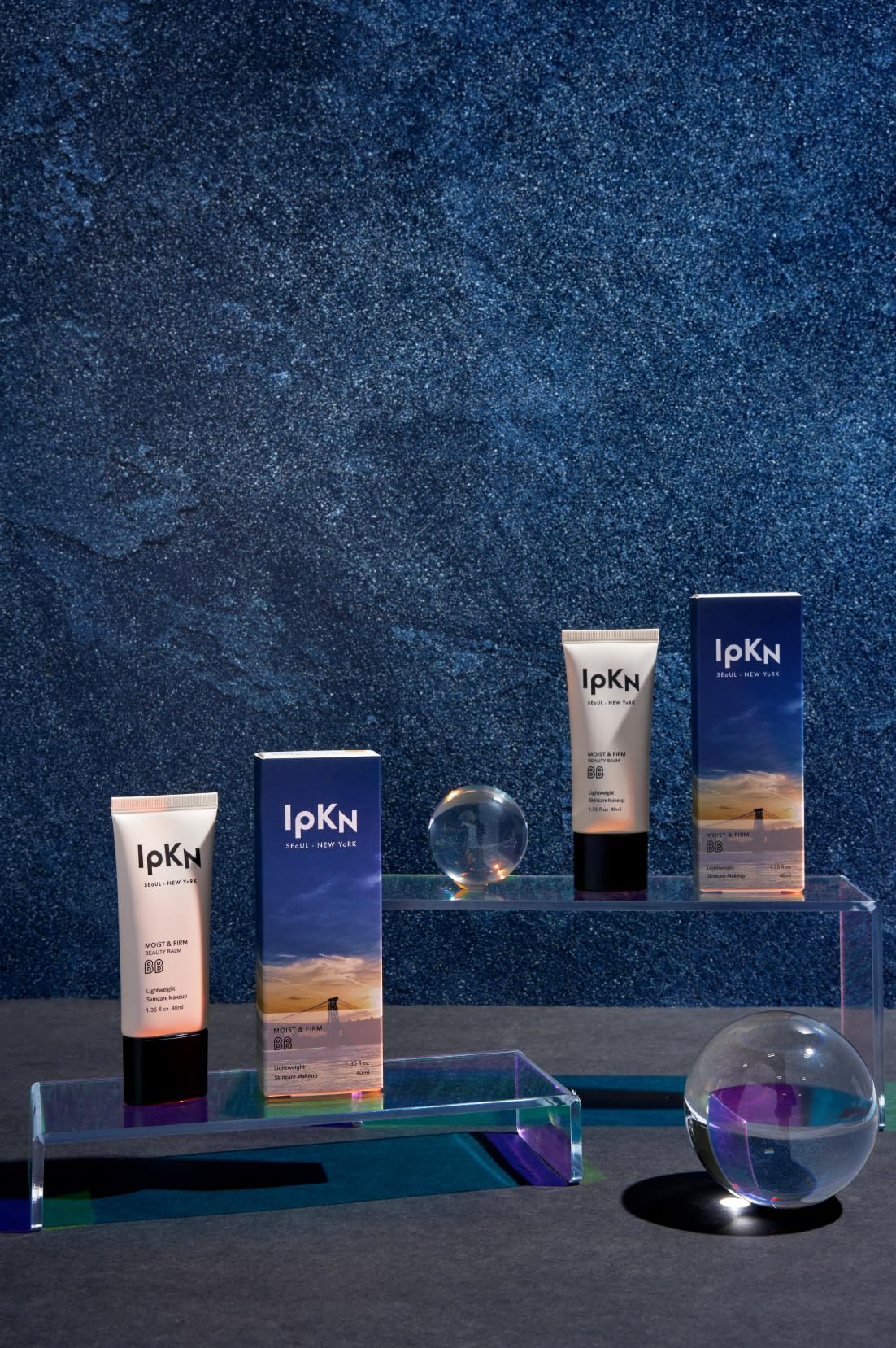 IPKN BB Crème Format voyage 40ml, pratique à transporter.