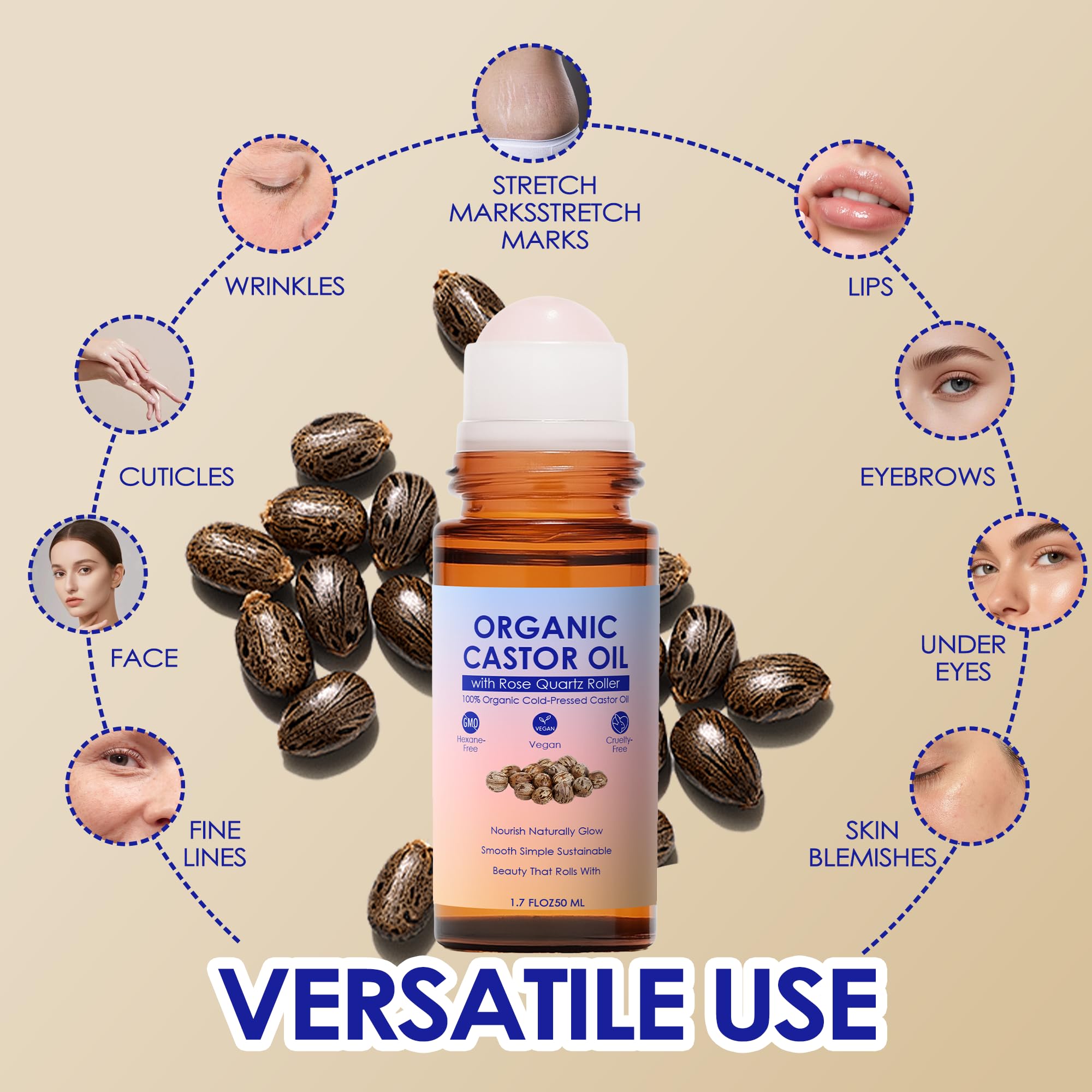 ipxkwll sourcils-cheveux-ricin-bienfaits: possible soutien pour forme et épaisseur.