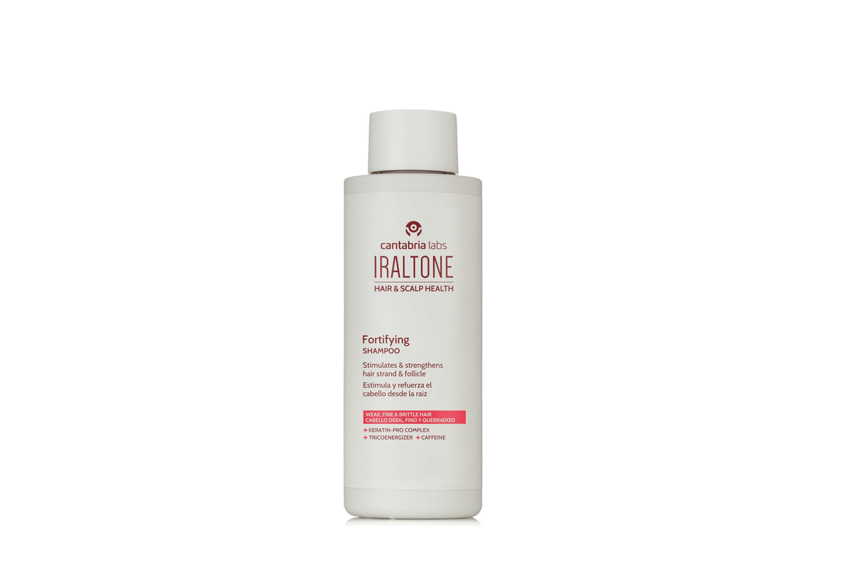IRALTONE Fortifiant, bouteille du shampooing prête à l’emploi pour revitaliser les cheveux.
