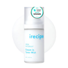 IRECIPE Aqua Phytoplex brume-tonique crème – hydratation instantanée sur la peau