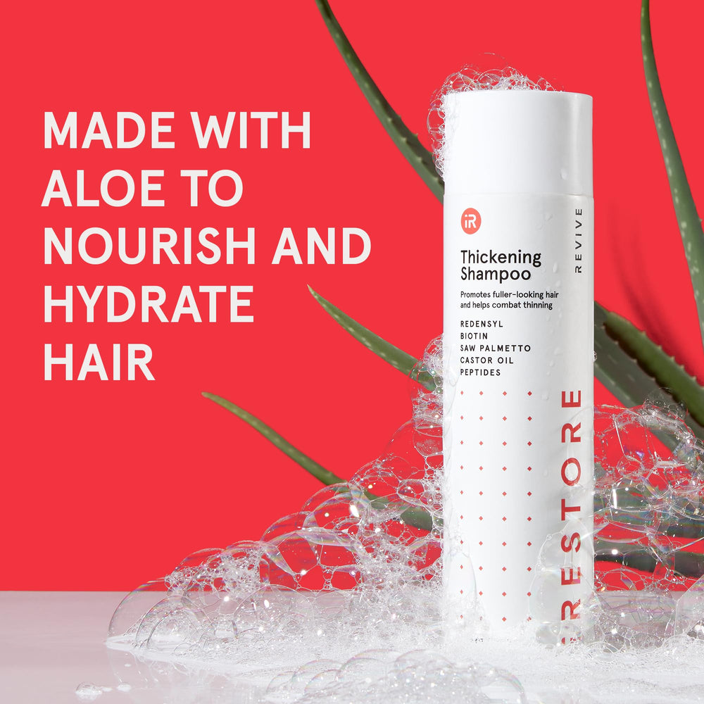 iRestore Shampoing redensyl-actif: formule premium pour revitaliser les cheveux.