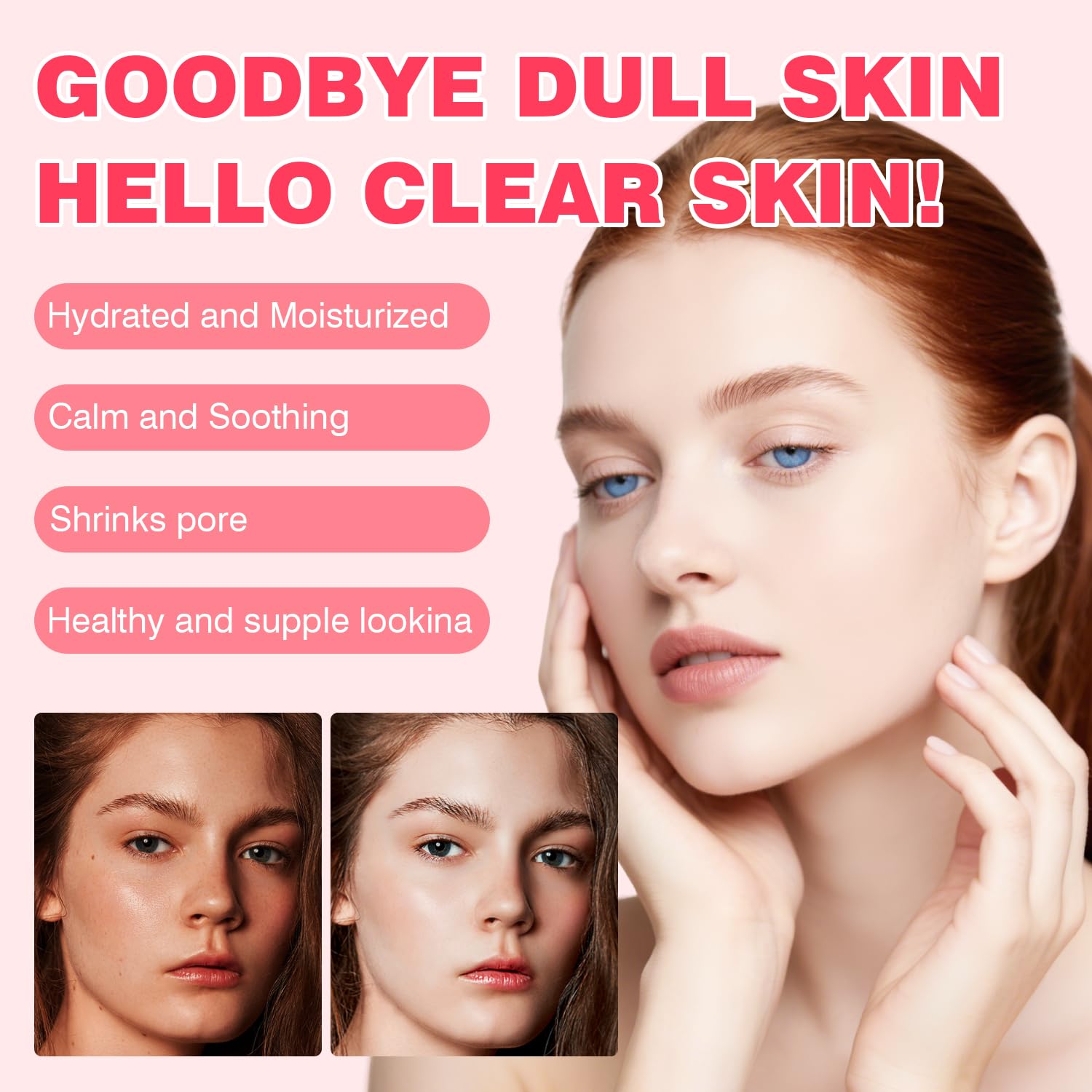Masque IREV en phase de séchage révélant la texture gel