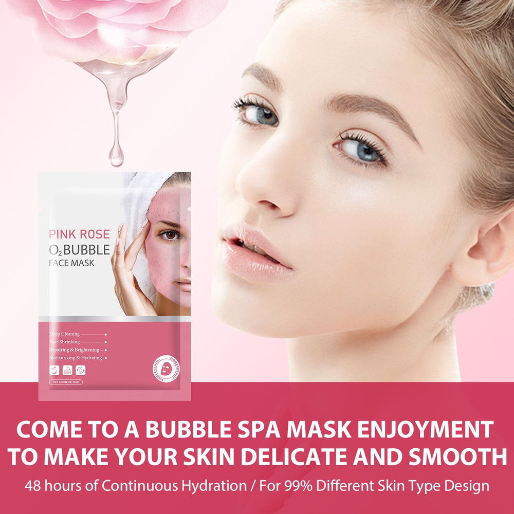 IREV texture mousse rose application relaxante et sensorielle