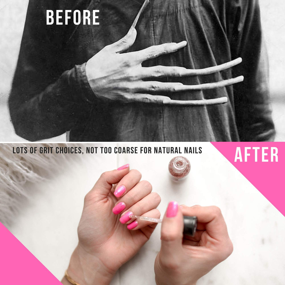 Iridesi lime à ongles rose de 7 pouces pratique en voyage