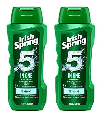 Irish Spring 5-en-1 – format compact idéal pour sac de voyage