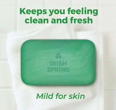 Savon aloé Irish Spring, pack de 20 barres, pratique pour la douche.