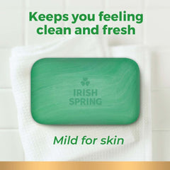 Emballage extérieur attrayant du savon Irish Spring Original pour offrir.