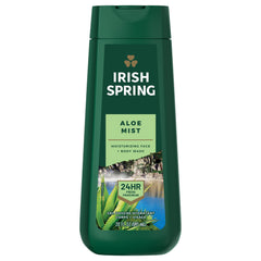 Irish Spring Aloe: bouteille-douche-aloé pour une fraîcheur durable.