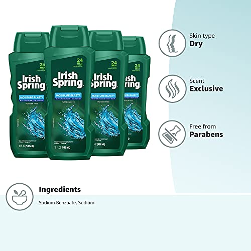 Format pratique Irish Spring pour le rangement dans la salle de bains.