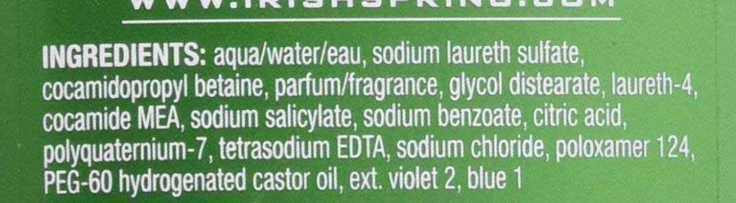 Pack de 3 Irish Spring prêt à l’emploi.