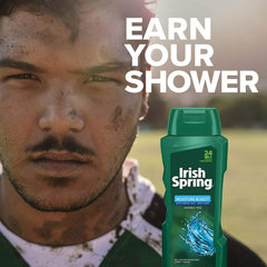 Parfum frais Irish Spring persistant après la douche.
