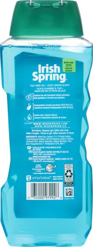 Irish Spring Ultimate Wake Up Tea Tree mousse riche pour peau active