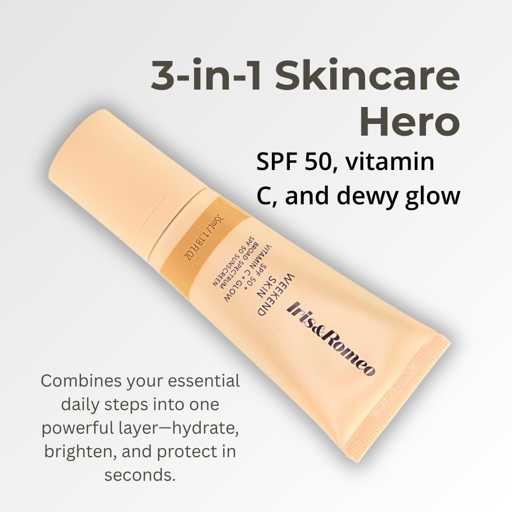 IRIS&ROMEO Weekend Skin – teinte lumineuse qui s’adapte au teint.