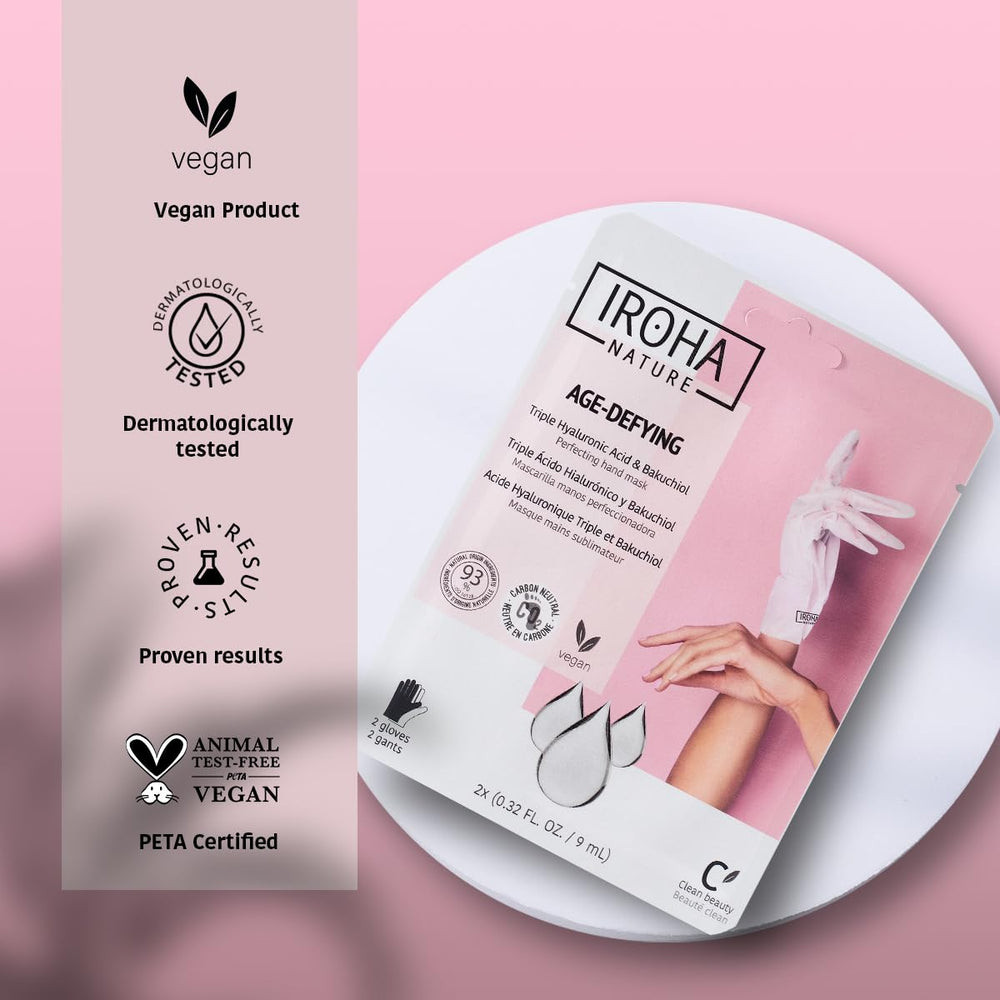 IROHA NATURE utilisation rapide en 15 à 20 minutes pour une peau plus confortable.