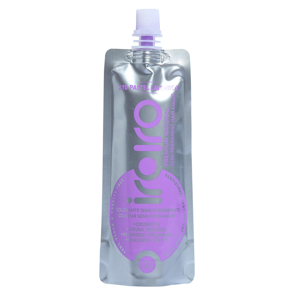 iroiro pastel-lavande couleur crème pour cheveux vivants et hydratés