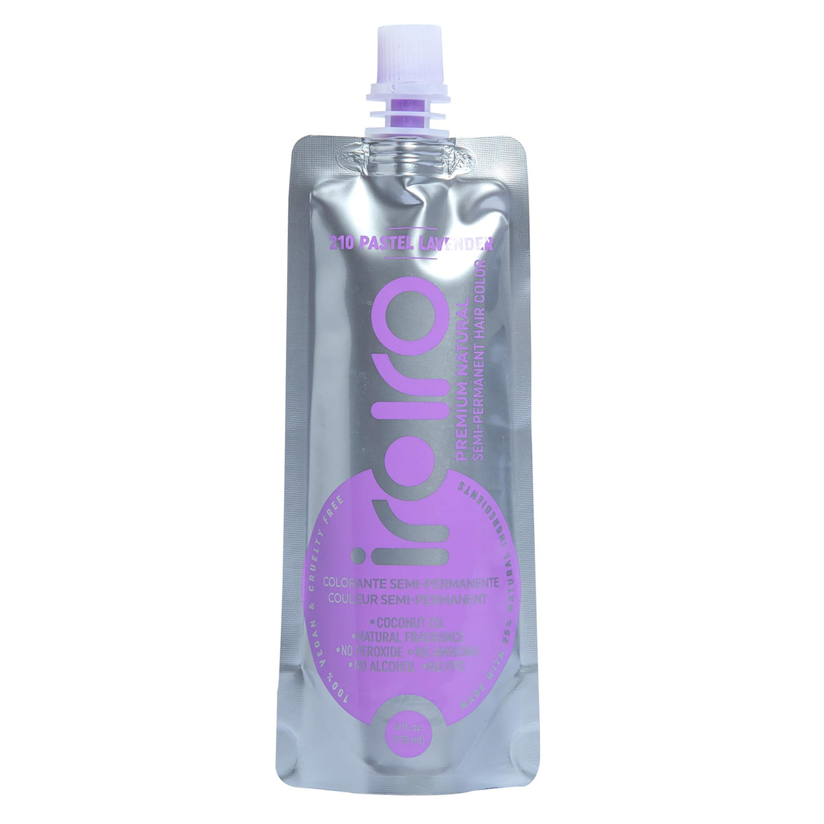 iroiro pastel-lavande couleur crème pour cheveux vivants et hydratés